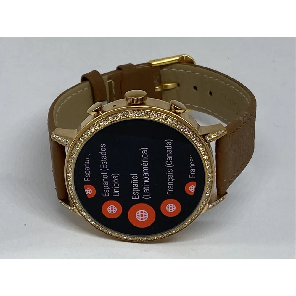 Fossil Gen 4 Authentic Digital Dial Smart Watch Custom Band FTW6016 CR726
